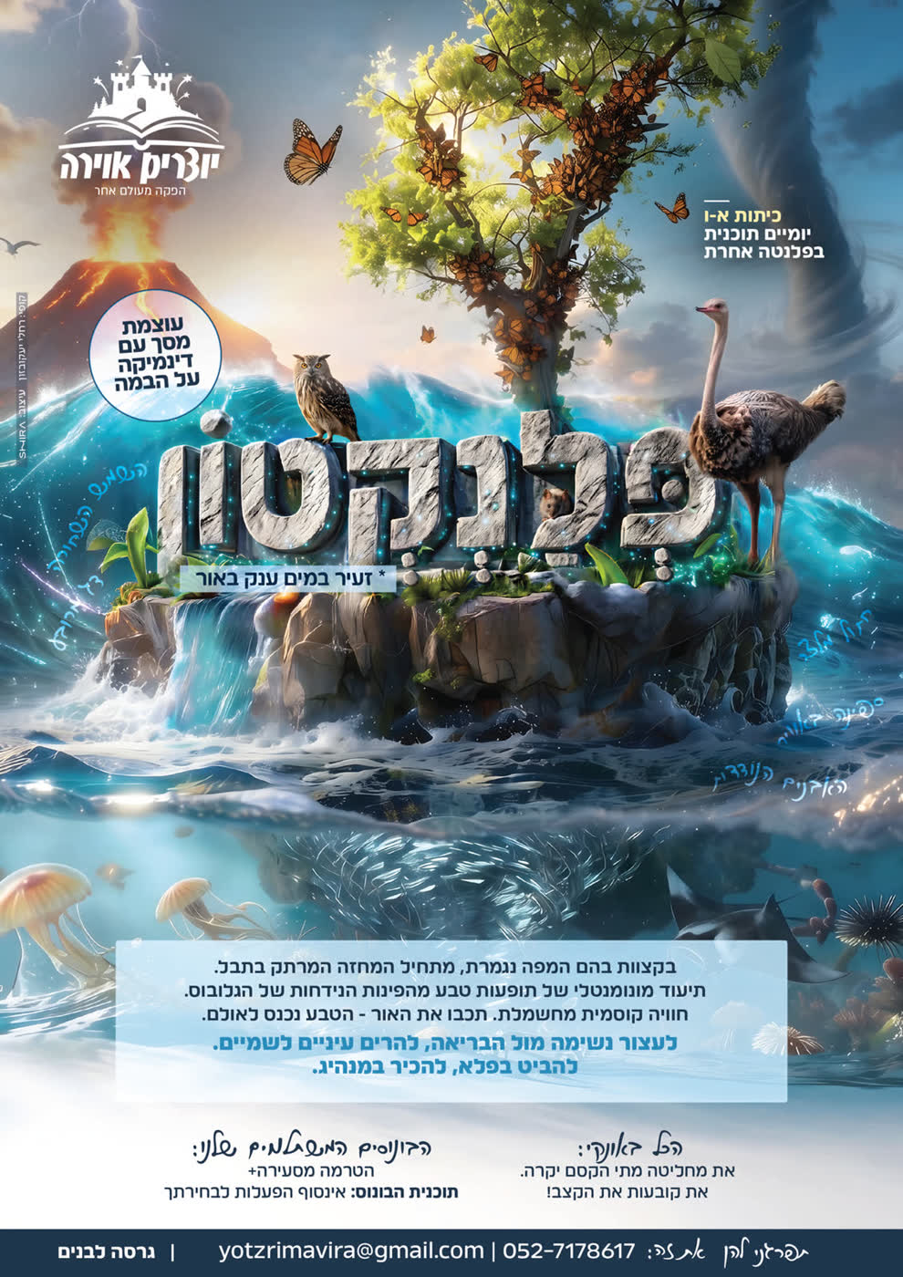 יוצרים אוירה מגישים: פלנקטון